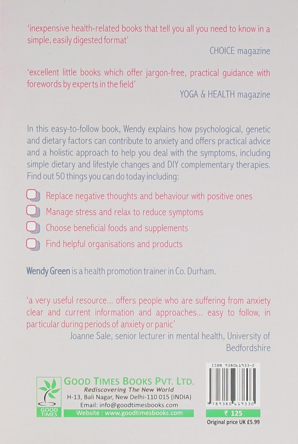 50 Things You Can Do Today to Manage Anxiety