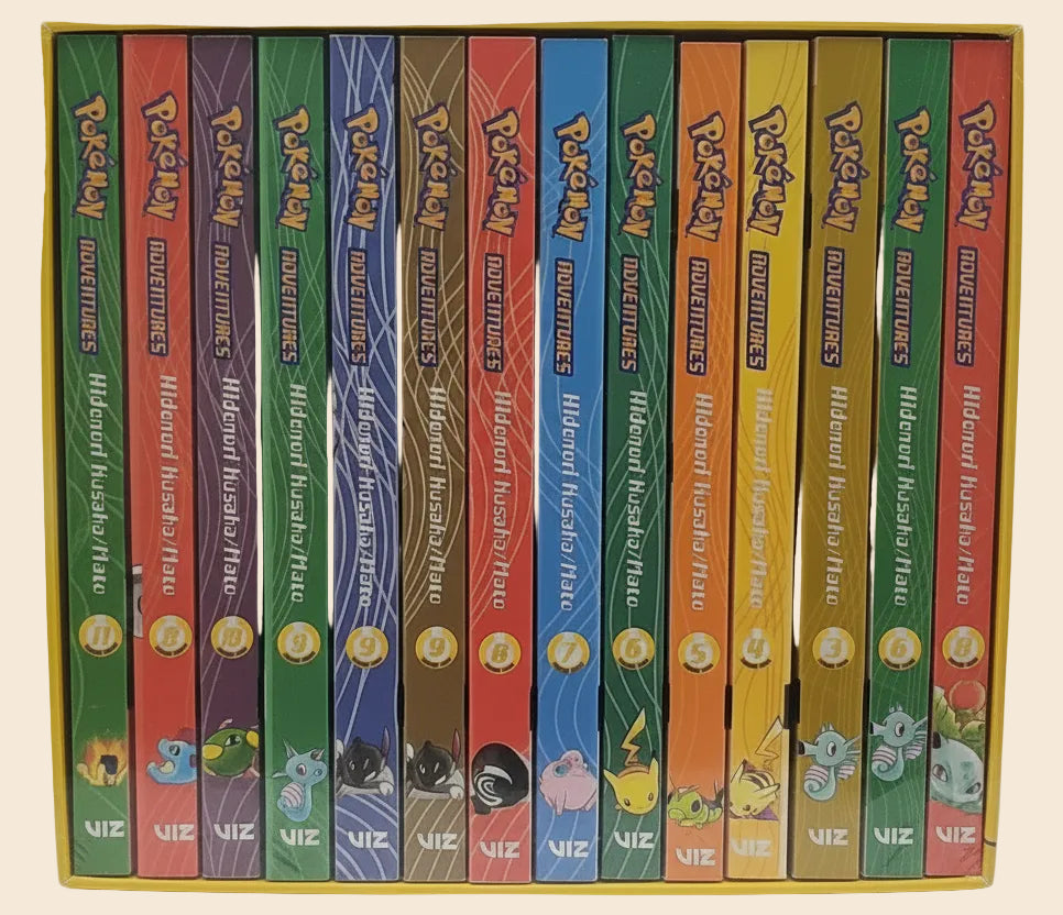Pokémon Adventures Box Set (12 Books)