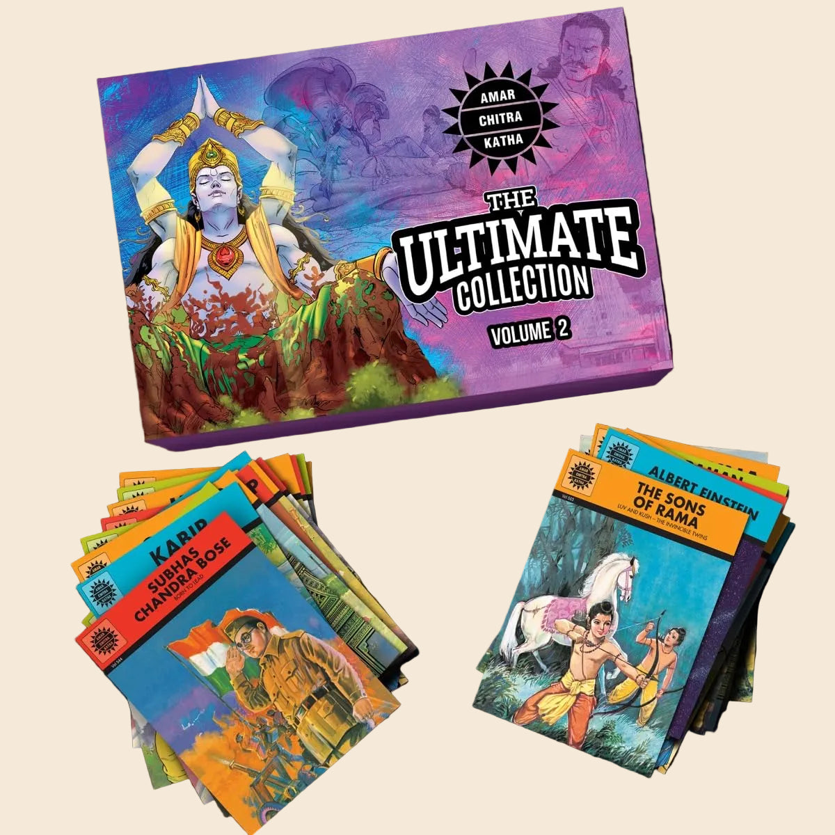 Amar Chitra Katha - Ultimate Collection Box Set (Vol 2 - 70 Books)
