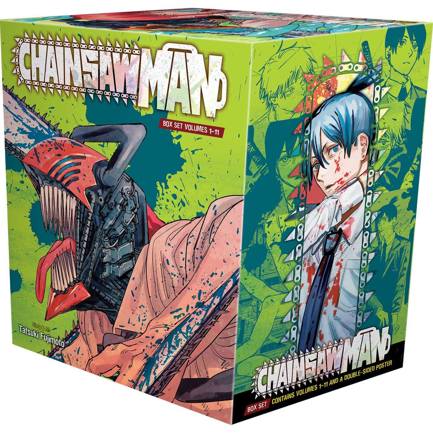 Chainsaw Man Box Set (Volumes 1-11)