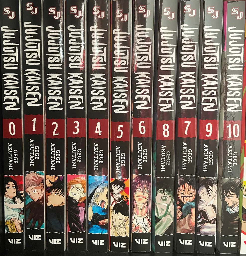 Jujutsu Kaisen Vol 0-10 (Set of 11 Books)