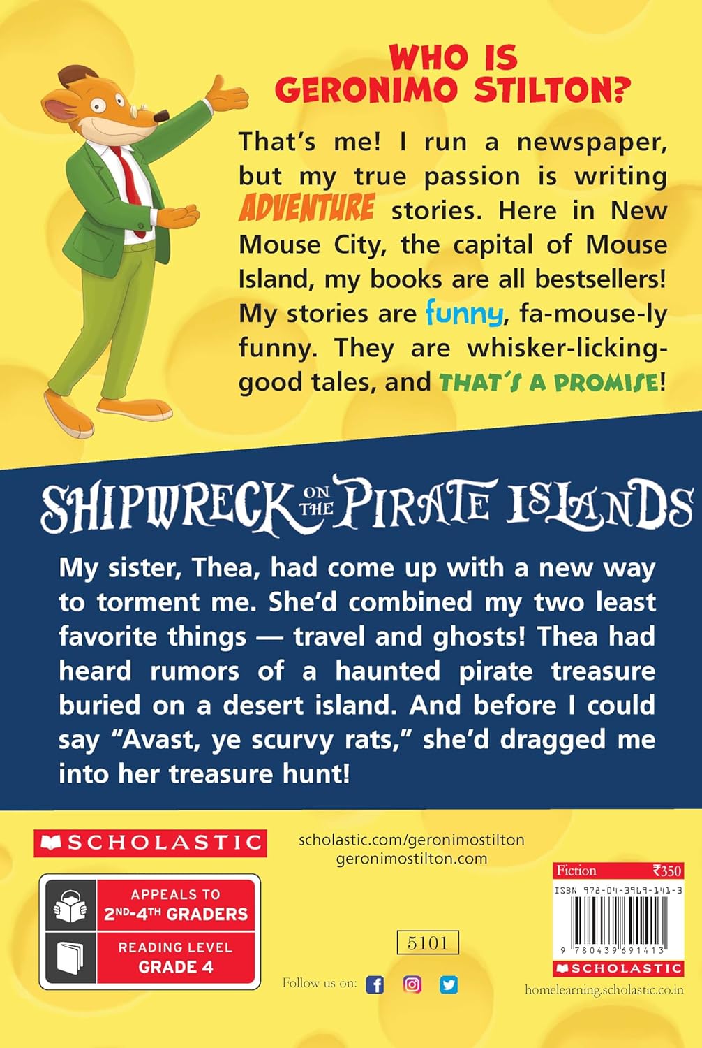 Geronimo Stilton #18: Shipwreck on the Pirate Islands
