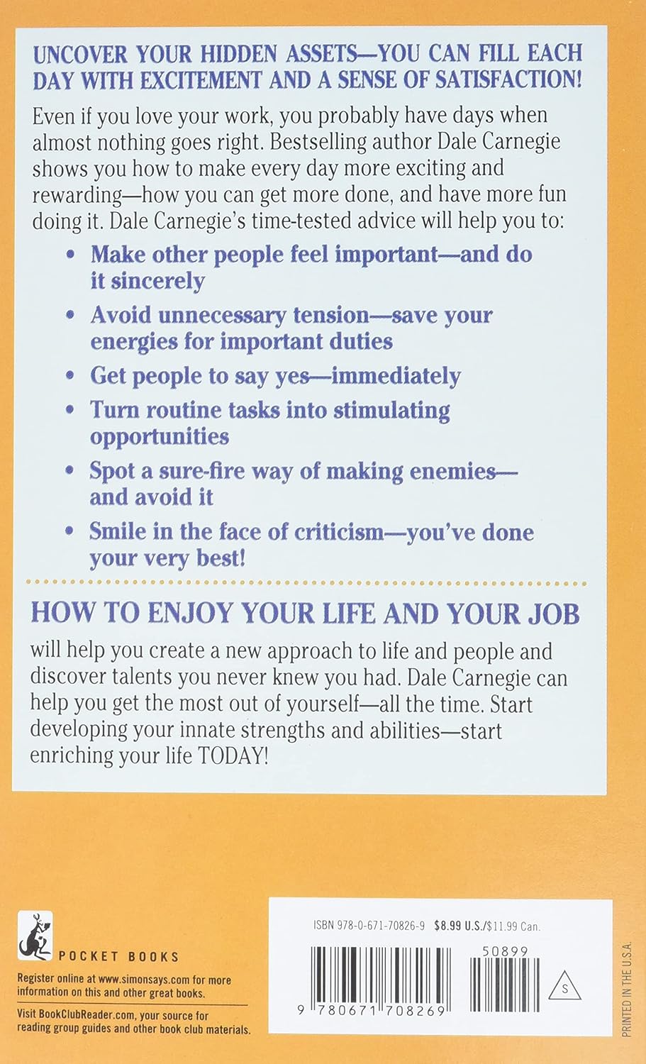 How to Enjoy Your Life and Your Job