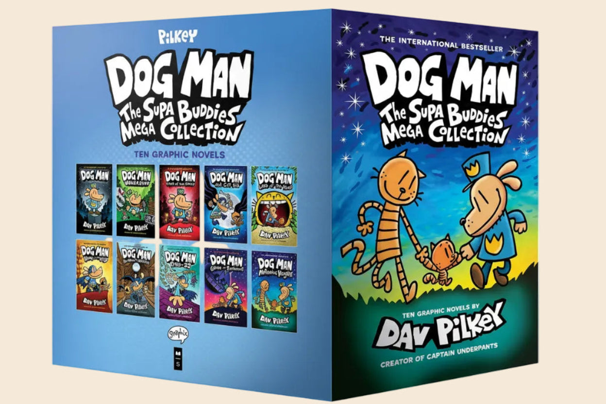 Dog Man - Complete Collection Box Set (10 Books)