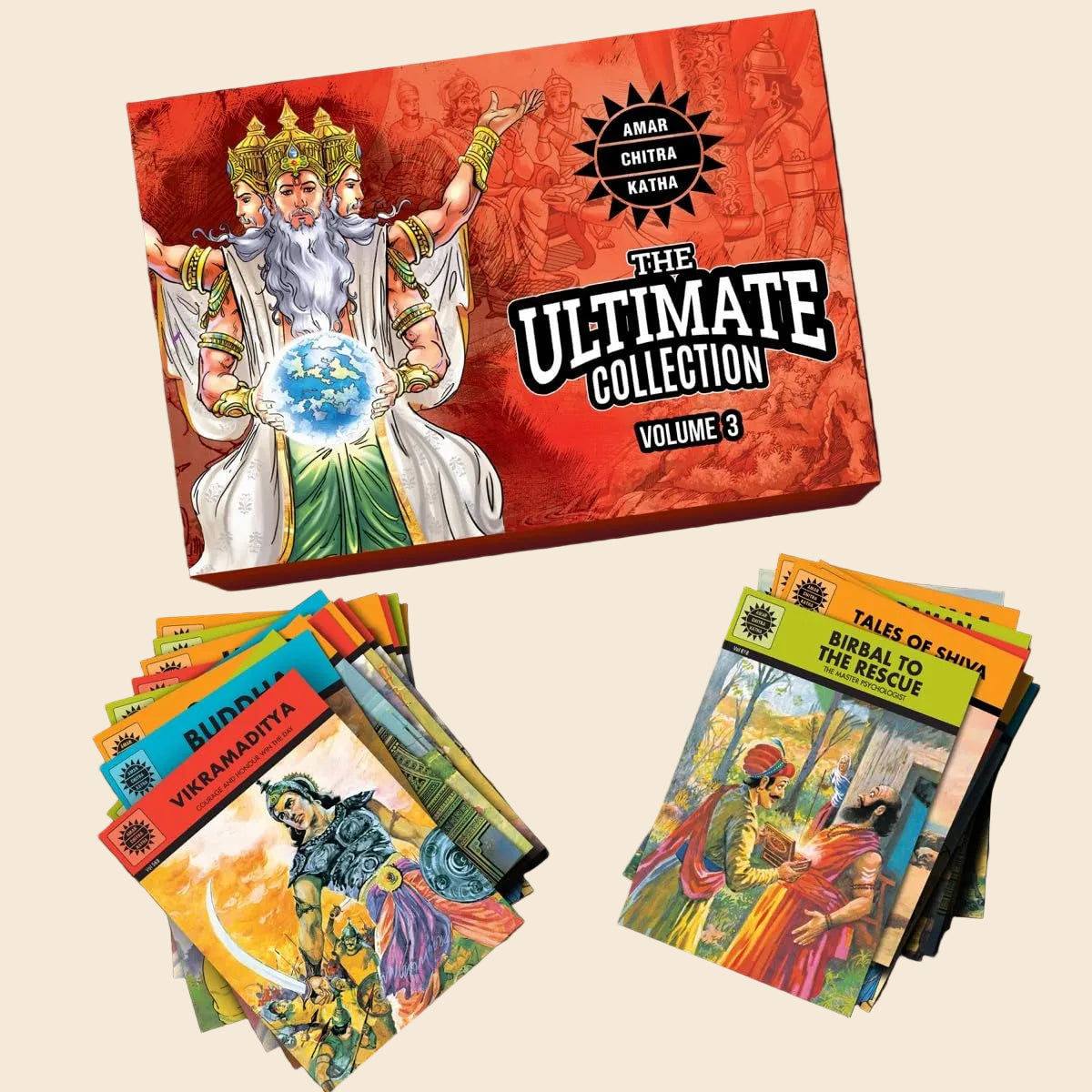 Amar Chitra Katha - Ultimate Collection Box Set (Vol 3 - 70 Books)
