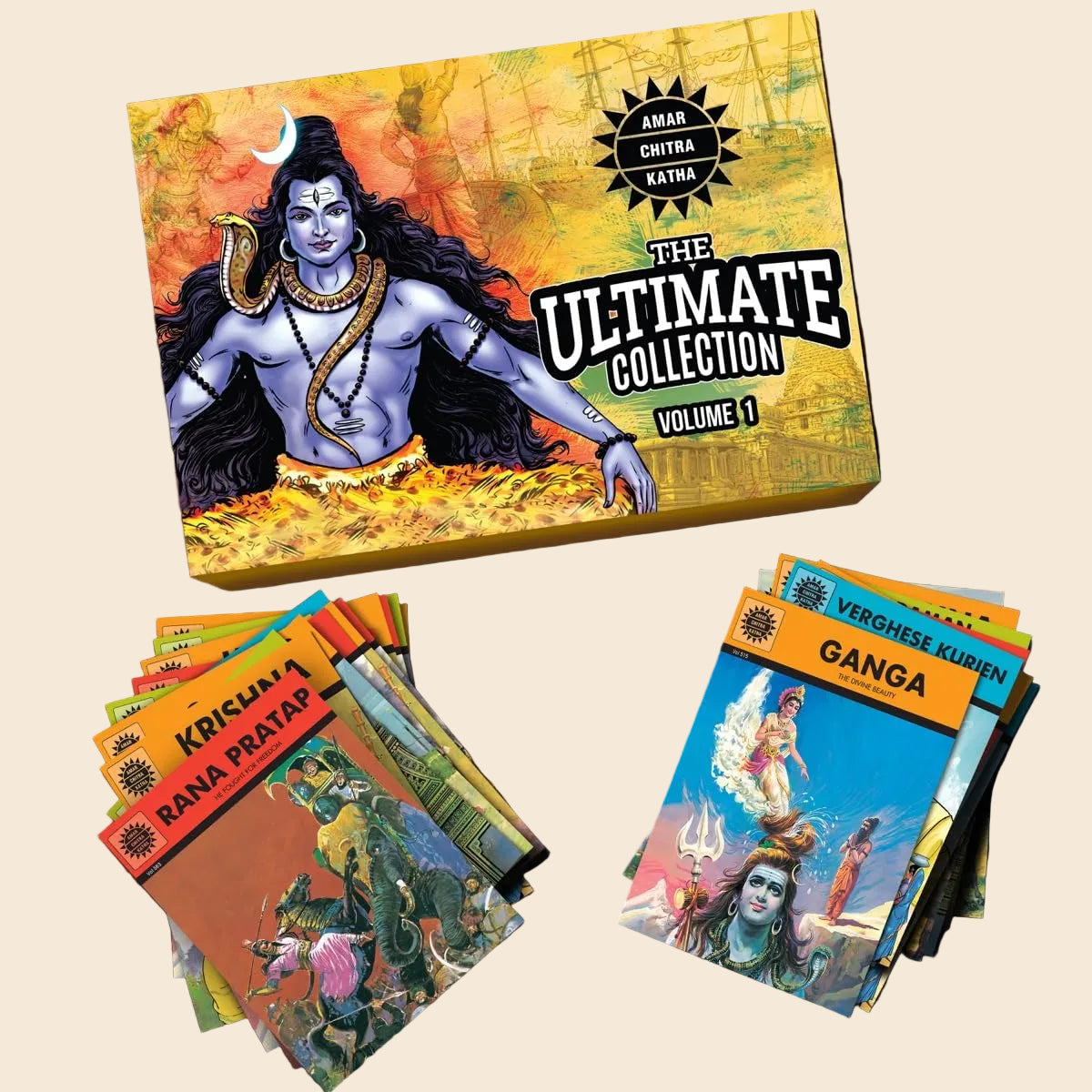 Amar Chitra Katha - Ultimate Collection Box Set (Vol 1 - 70 Books)