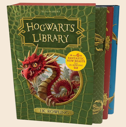 Hogwarts Library by J.K. Rowling - Companion Collection (3 Books)