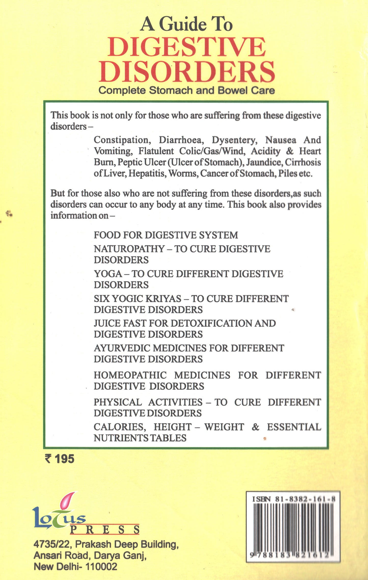 A Guide to Digestive Disorders - Complete Stomach and Bowel Care