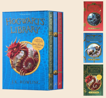 Hogwarts Library by J.K. Rowling - Companion Collection (3 Books)