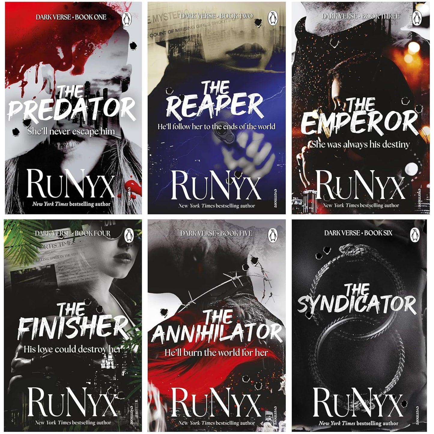 Dark Verse Series - Complete Collection (Set of 6 Books)
