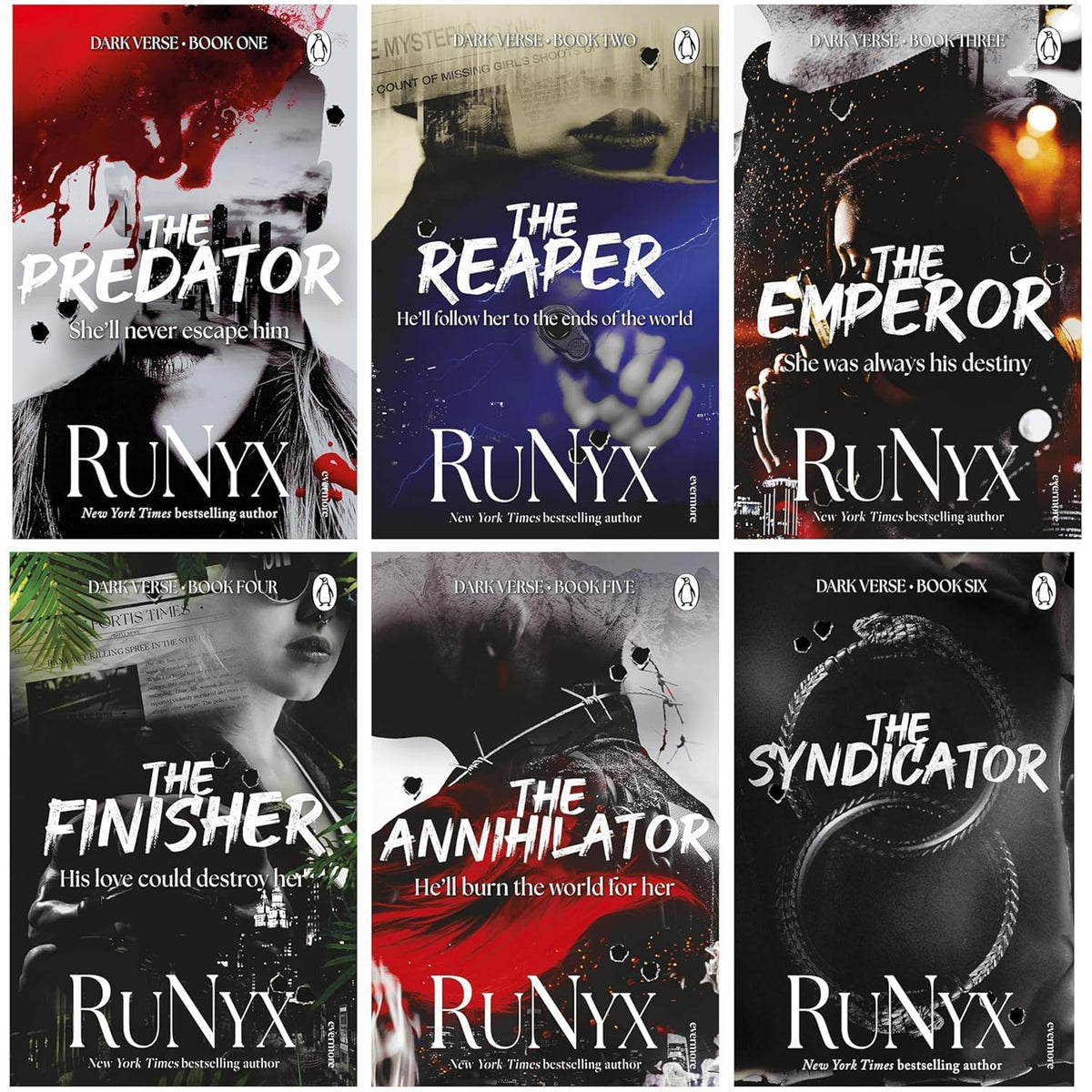 Additional product image for Dark Verse Series - Complete Collection (Set of 6 Books)