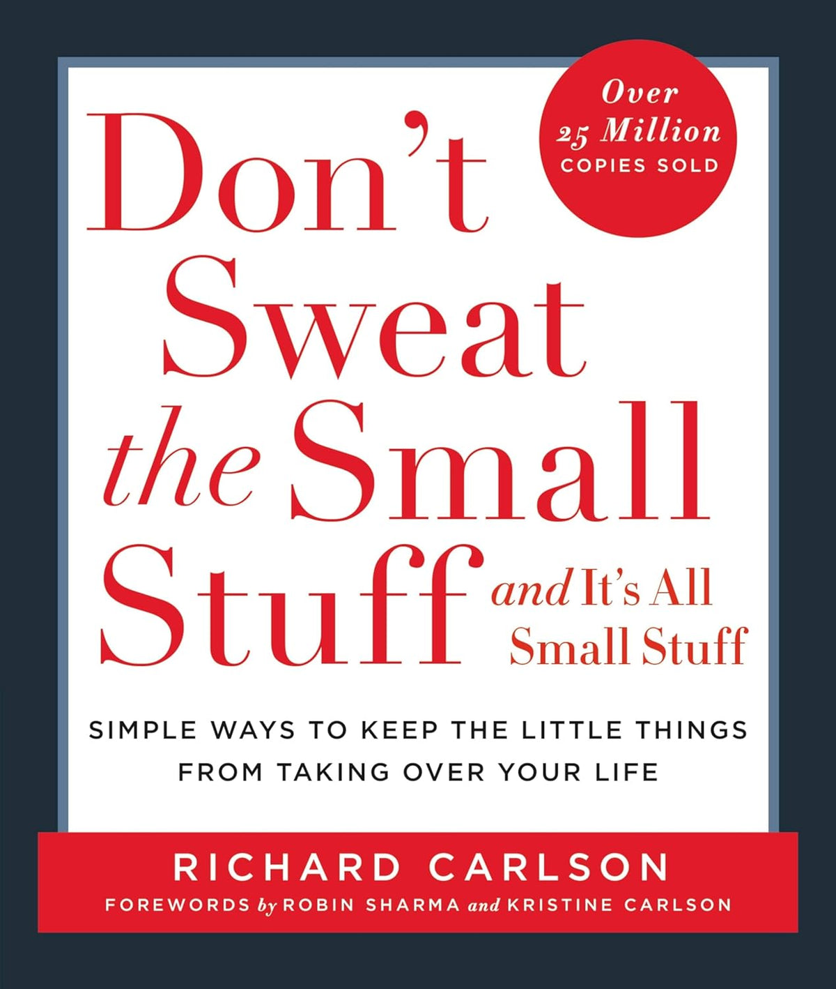 Book cover: Don’t Sweat the Small Stuff