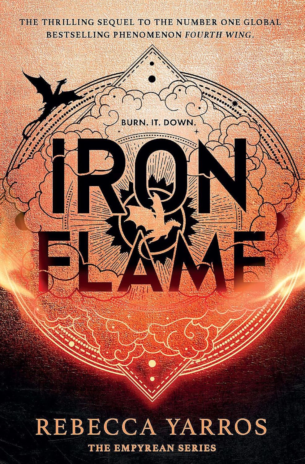 Iron Flame, book cover.