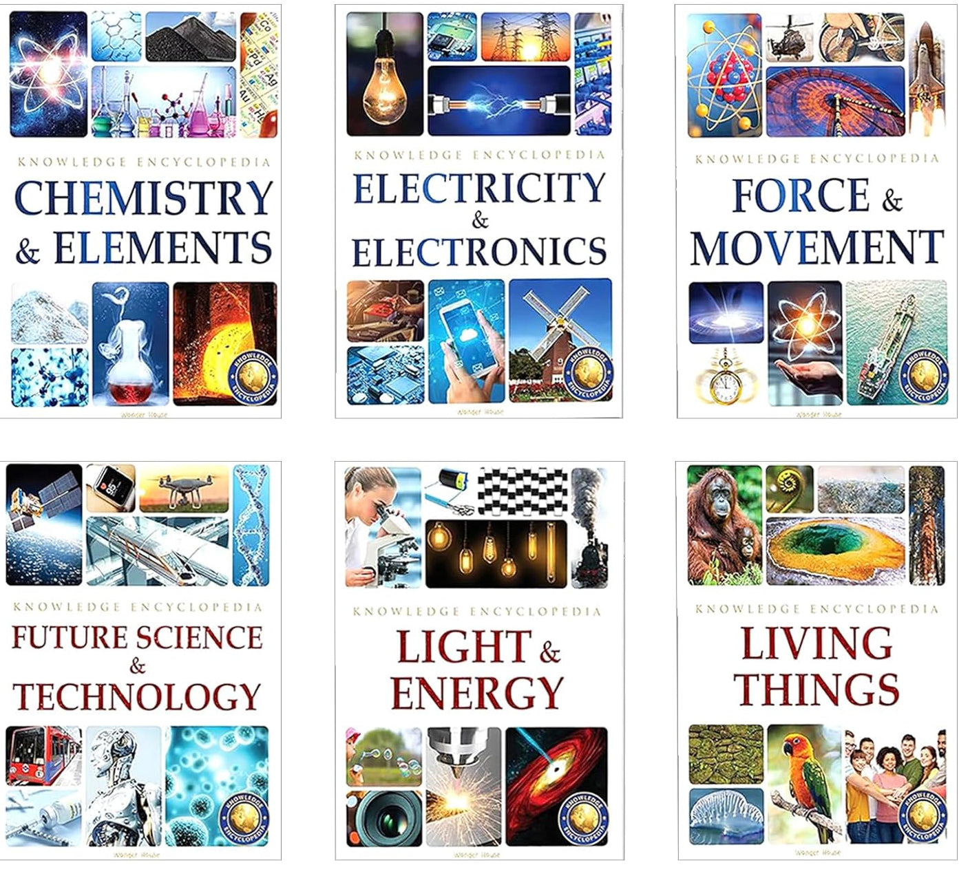 Knowledge Encyclopedia: Science (Set of 6 Books)