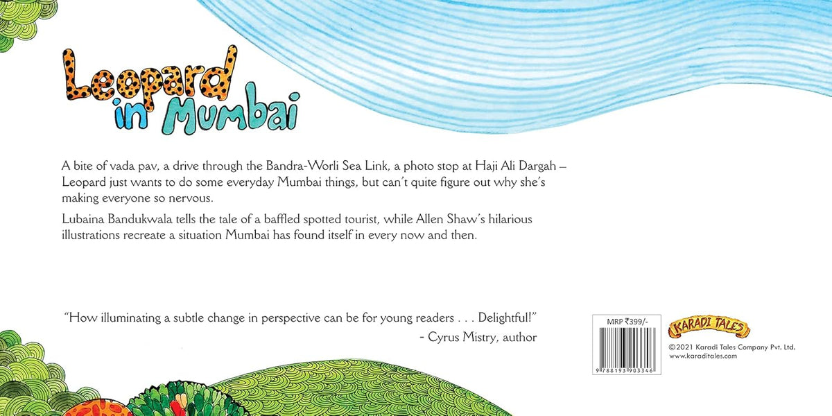 Leopard in Mumbai by Karadi Tales, additional product image.