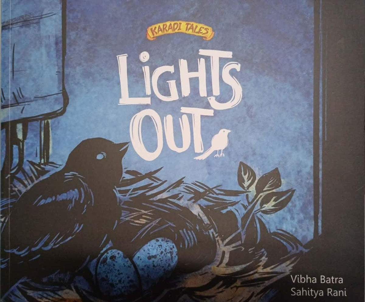 Lights Out, illustrated children’s picture book from Karadi Tales.