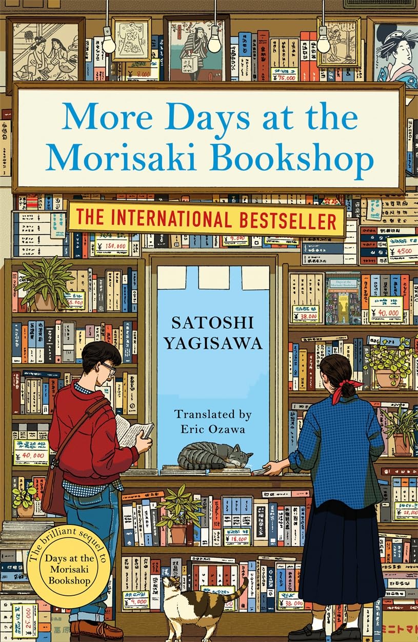 More Days at the Morisaki Bookshop by Satoshi Yagisawa, paperback book cover.