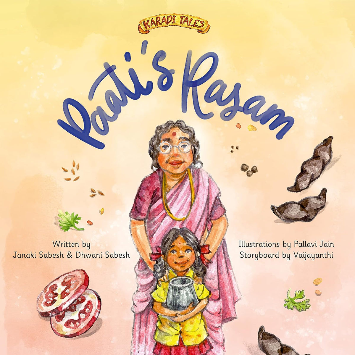 Paati's Rasam, book cover.