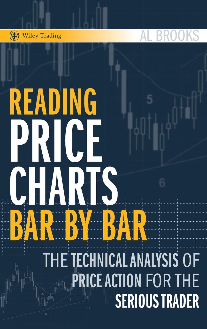 Reading Price Charts Bar by Bar, book cover.