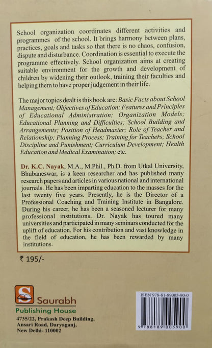 School Organization and Administration