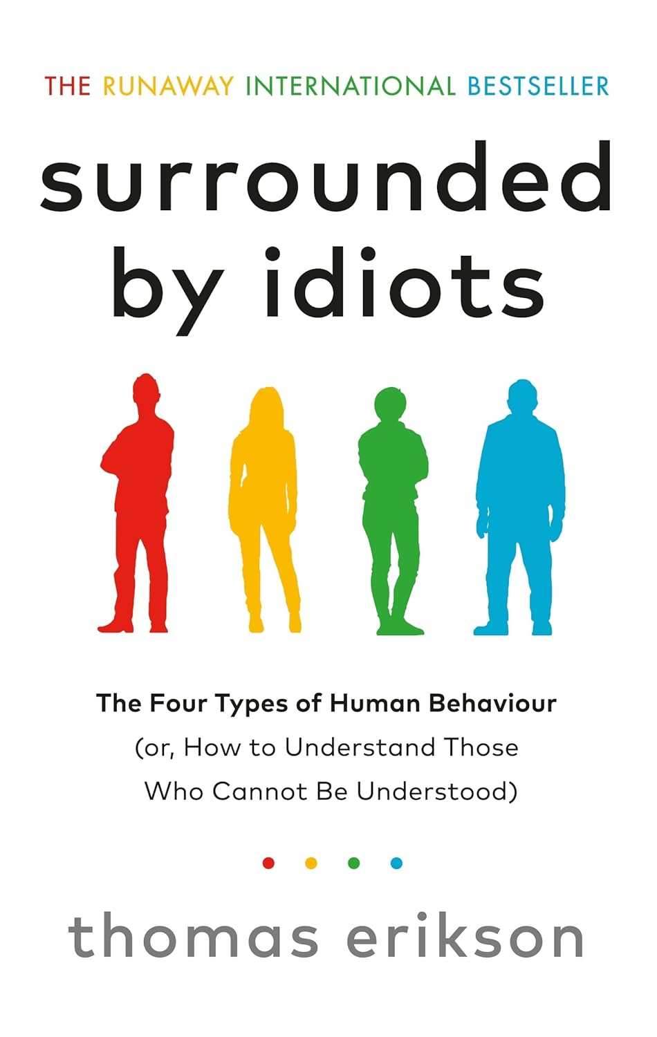 Surrounded by Idiots by Thomas Erikson, paperback book cover.