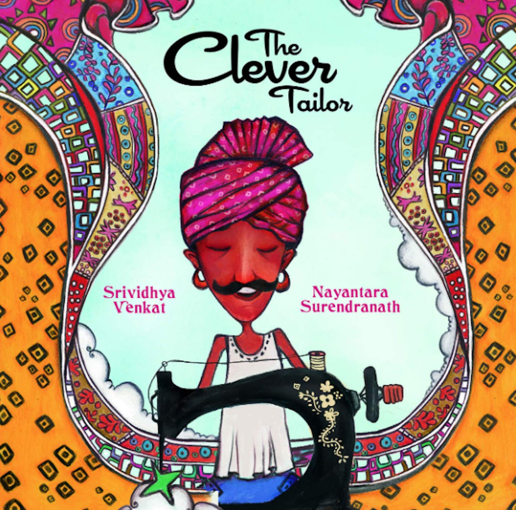 The Clever Tailor, illustrated children’s picture book cover from Karadi Tales.