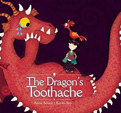The Dragon's Toothache, illustrated children’s picture book cover from Karadi Tales.