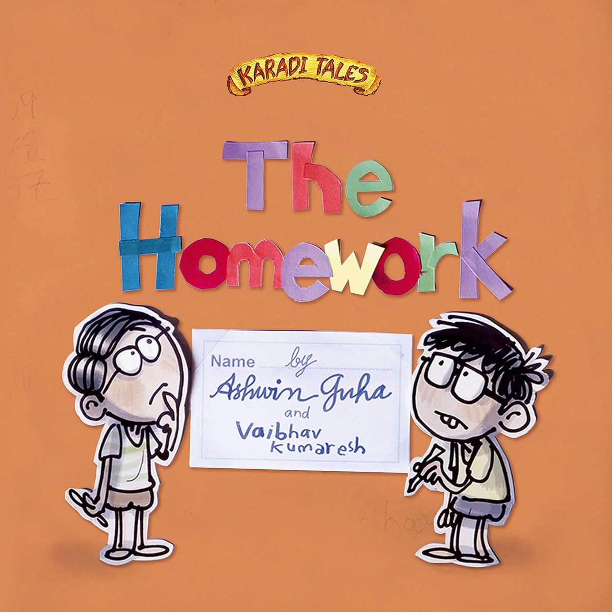 The Homework, illustrated children’s picture book cover from Karadi Tales.