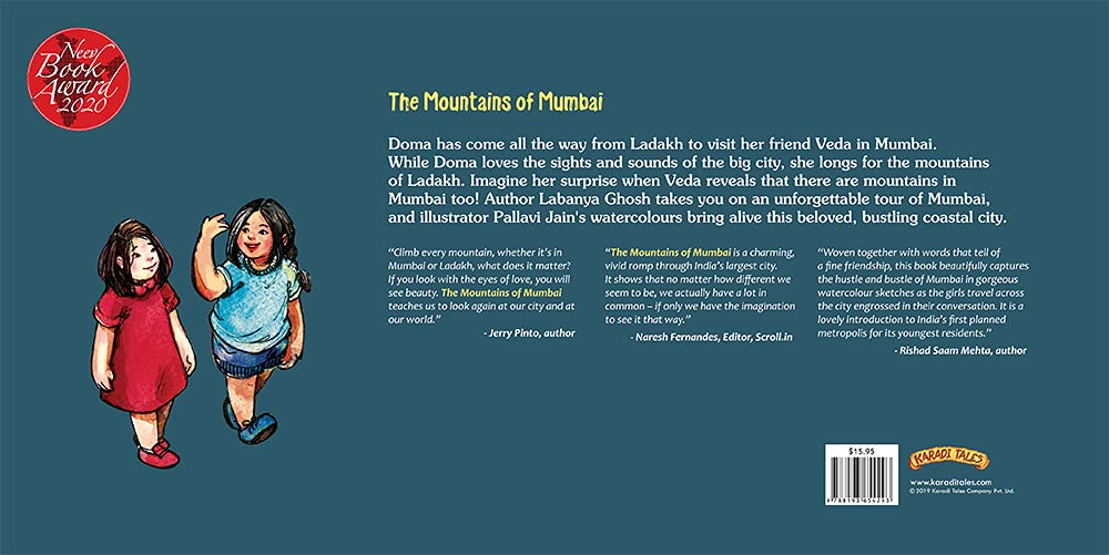 The Mountains of Mumbai, additional product image from Karadi Tales.