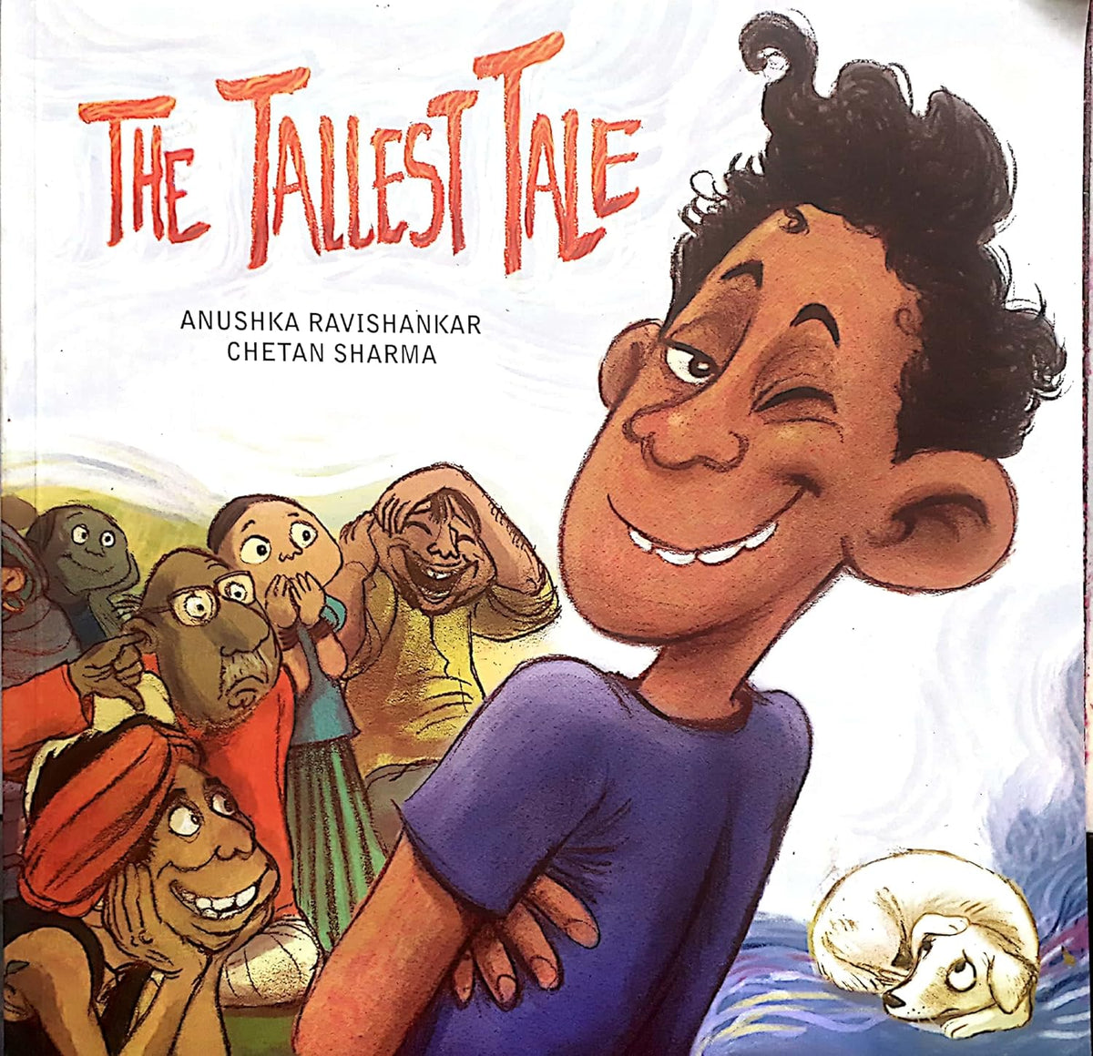The Tallest Tale, illustrated children’s picture book cover from Karadi Tales.