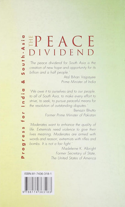 The Peace Dividend: Progress for India and South Asia