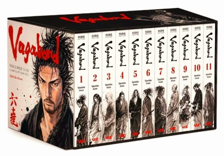 Vagabond Manga Box Set (Volumes 1–11)