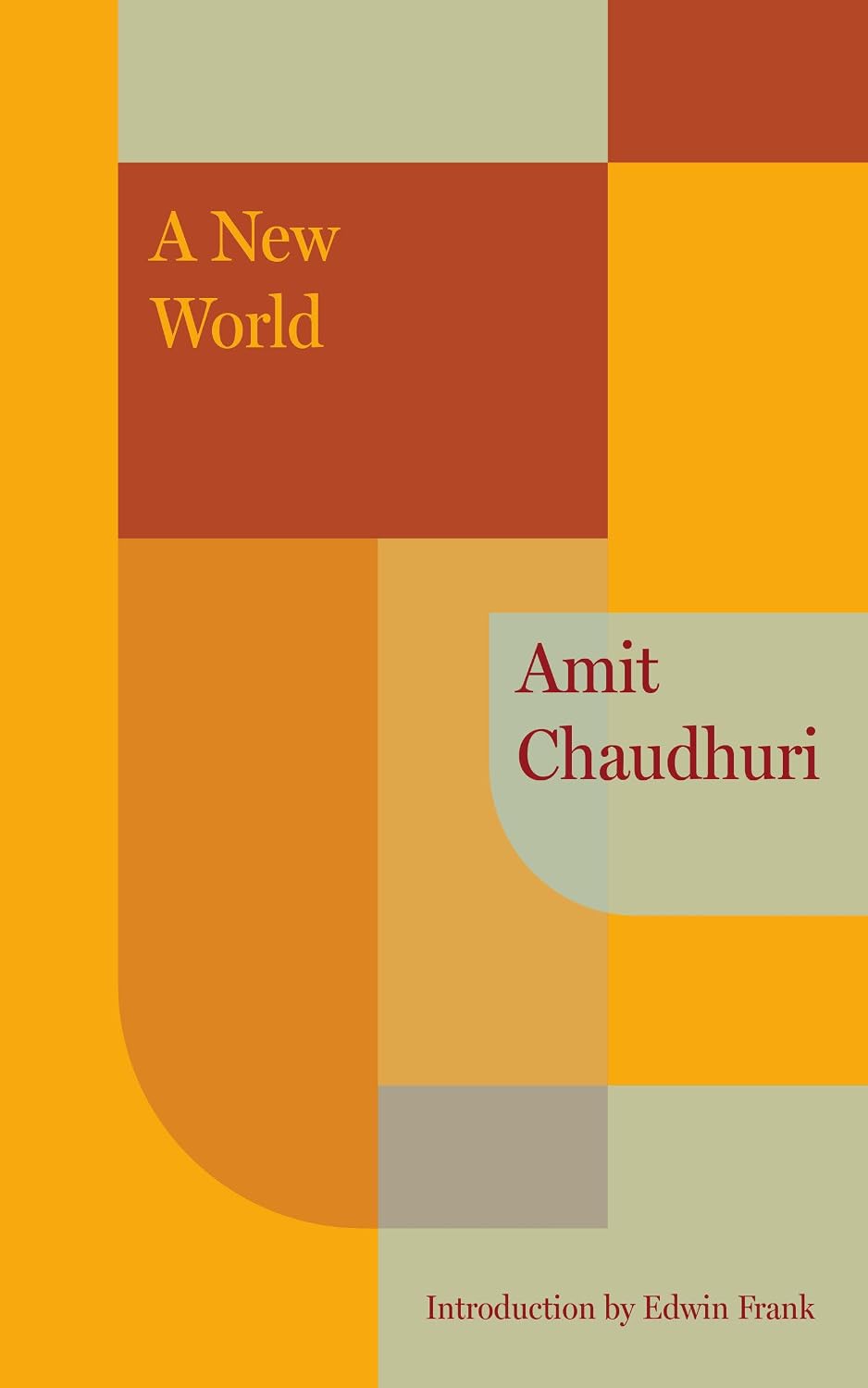 Book cover: A New World