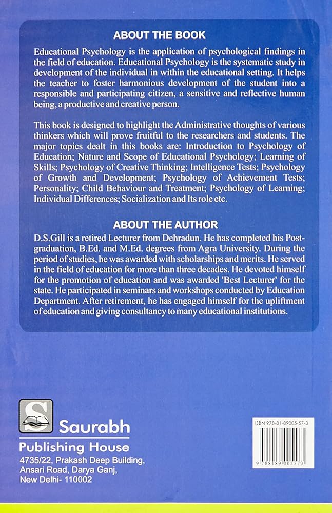 Advanced Educational Psychology