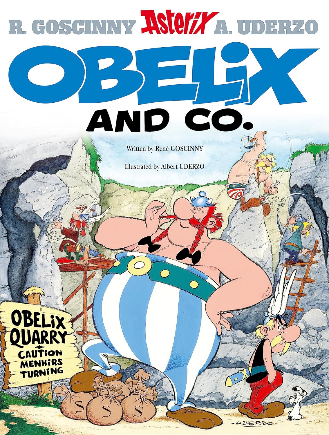 Book cover: Asterix Volume 23: Obelix and Co.
