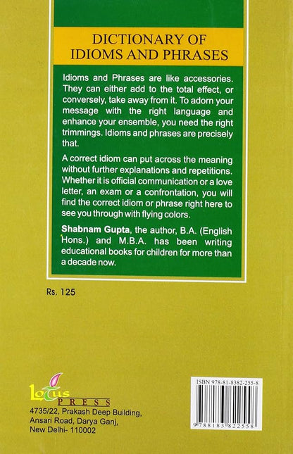 Dictionary of Idioms and Phrases