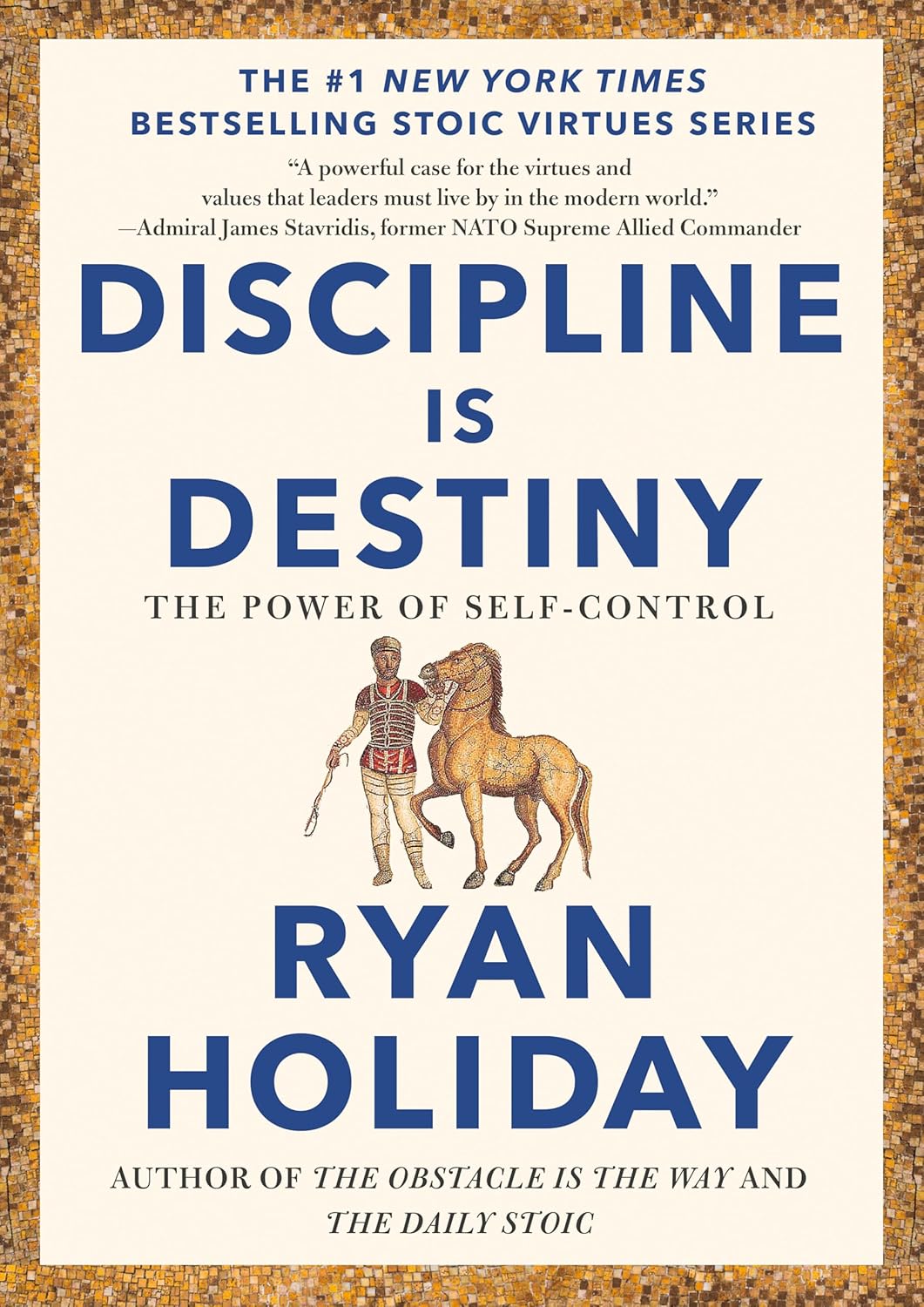 Discipline Is Destiny, book cover.