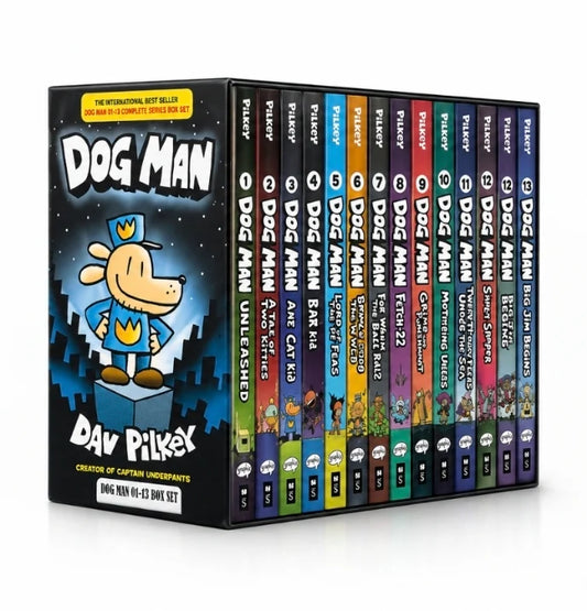 Dog Man Box Set: Volumes 1–13