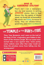 Geronimo Stilton #14: The Temple of the Ruby of Fire, book cover.
