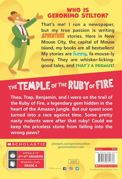 Geronimo Stilton #14: The Temple of the Ruby of Fire