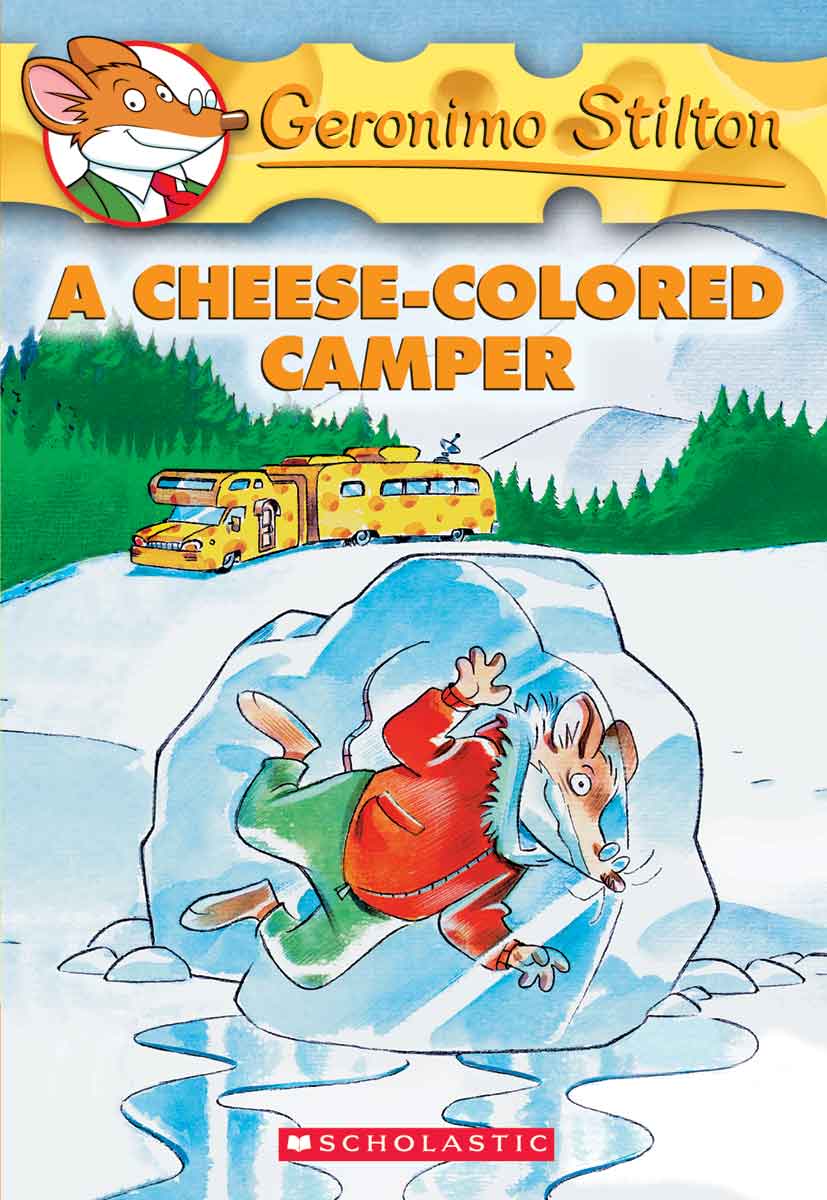 Book cover: Geronimo Stilton #16: A Cheese-Colored Camper