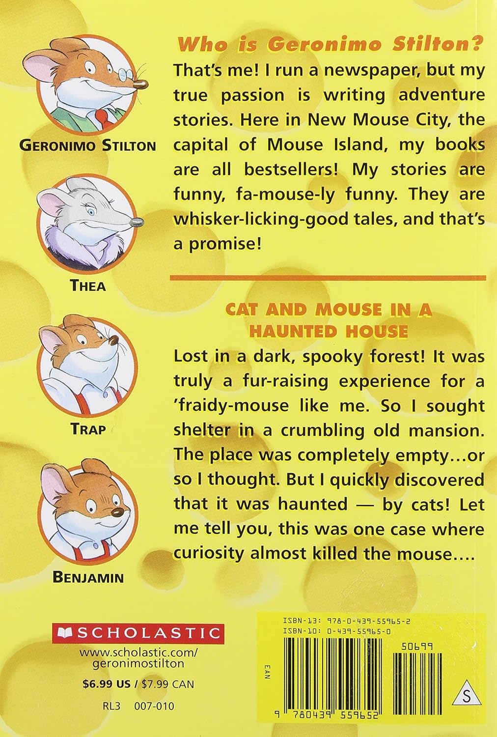 Geronimo Stilton #3: Cat and Mouse in a Haunted House