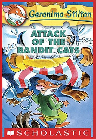 Book cover: Geronimo Stilton #8: Attack of the Bandit Cats