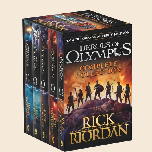 Heroes of Olympus by Rick Riordan - Complete Collection (5 Books)
