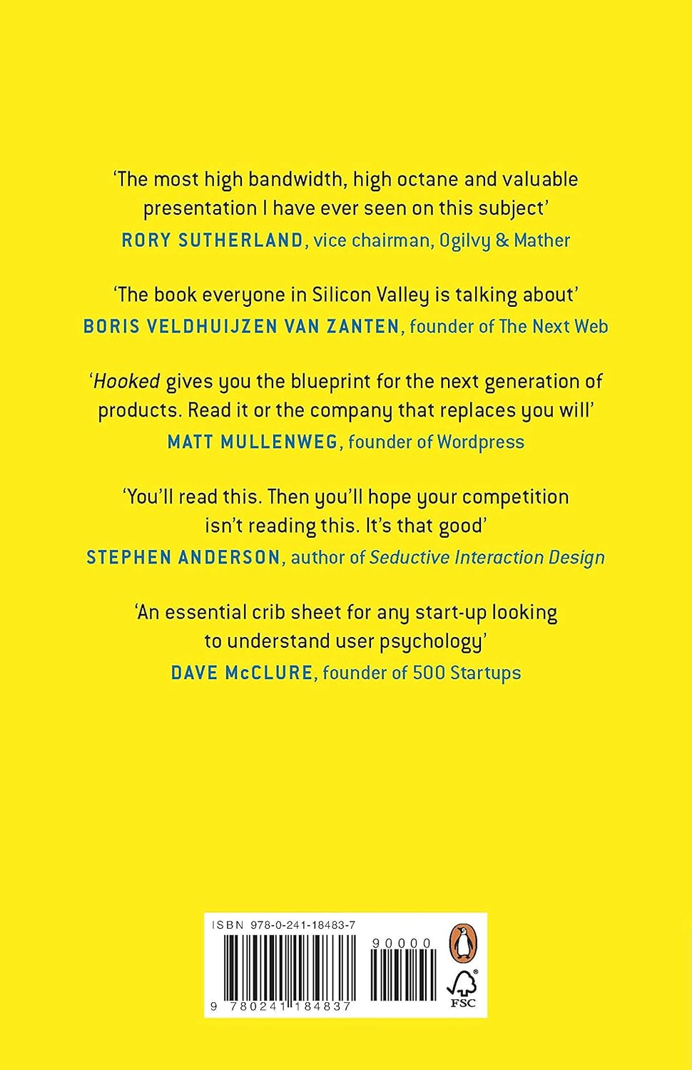 Additional product image for Hooked: How to Build Habit-Forming Products