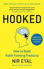 Book cover: Hooked: How to Build Habit-Forming Products
