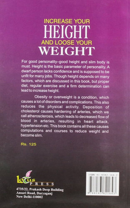 Increase Your Height and Lose Your Weight