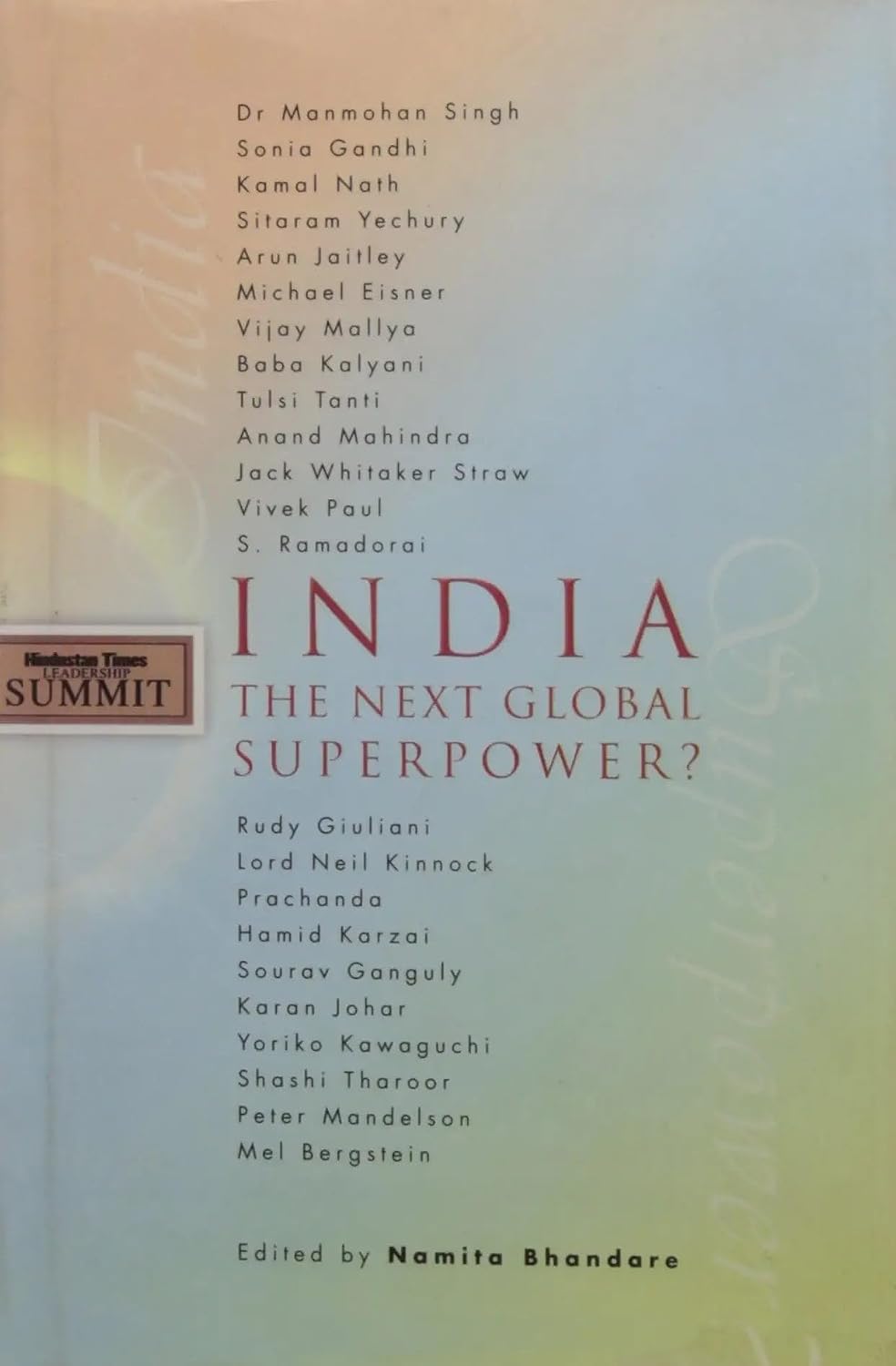 India, the Next Global Superpower?