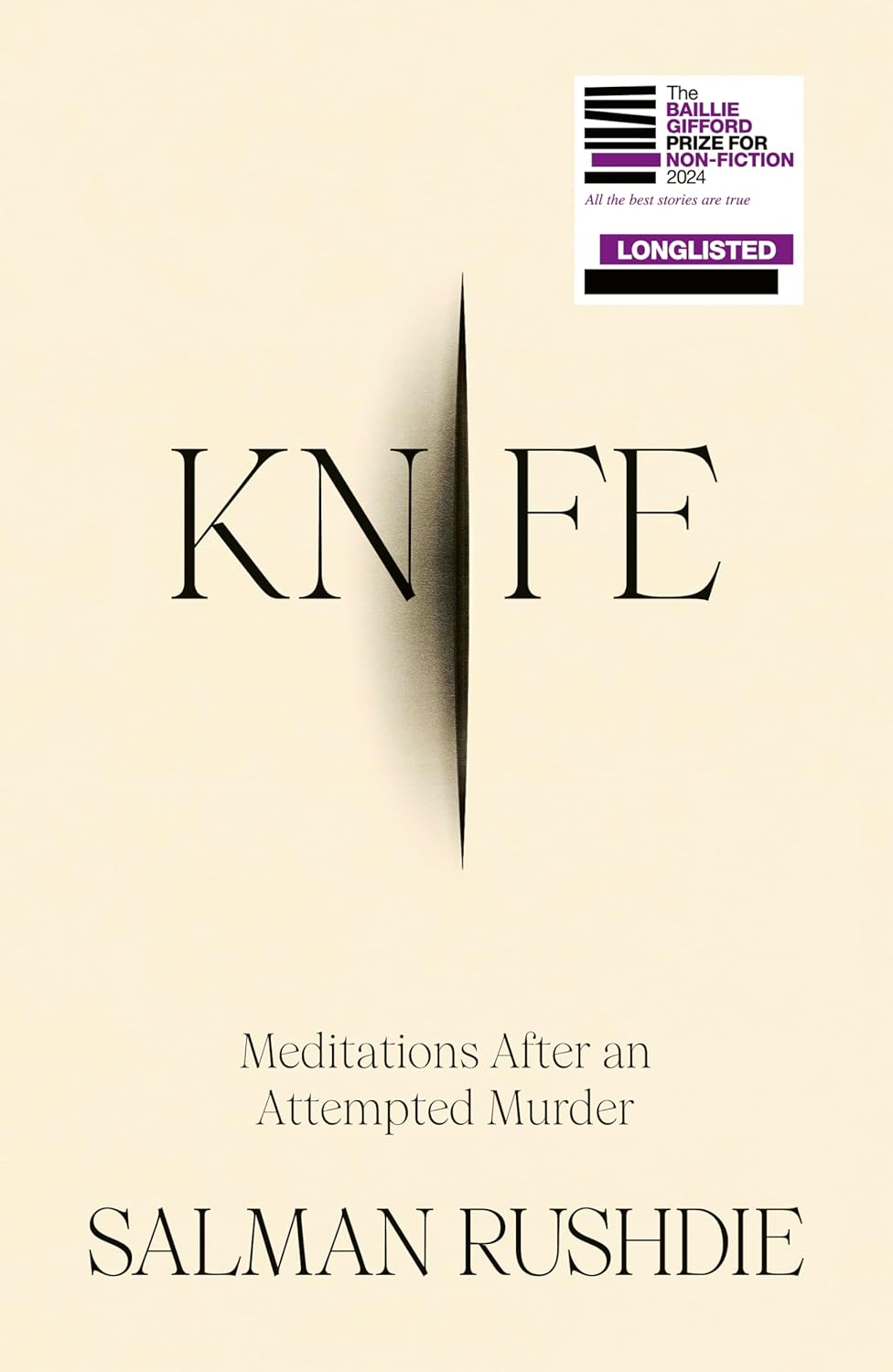 Knife: Meditations After an Attempted Murder