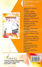 Obesity, book cover.